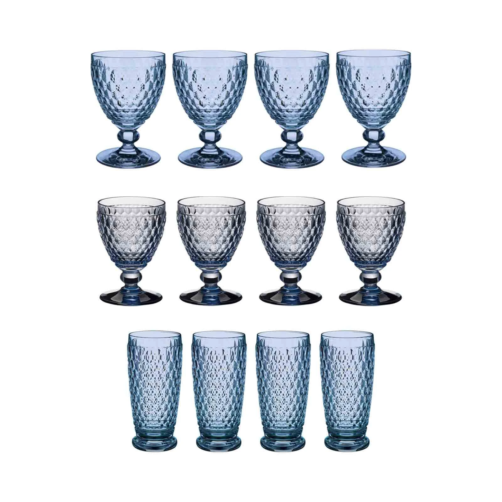 Villeroy & Boch Boston Coloured Bunt Gemischtes Bar Gläserset 12er Set 4 Villeroy & Boch Boston Coloured Bunt Gemischtes Bar Gläserset 12er Set – Bild 4