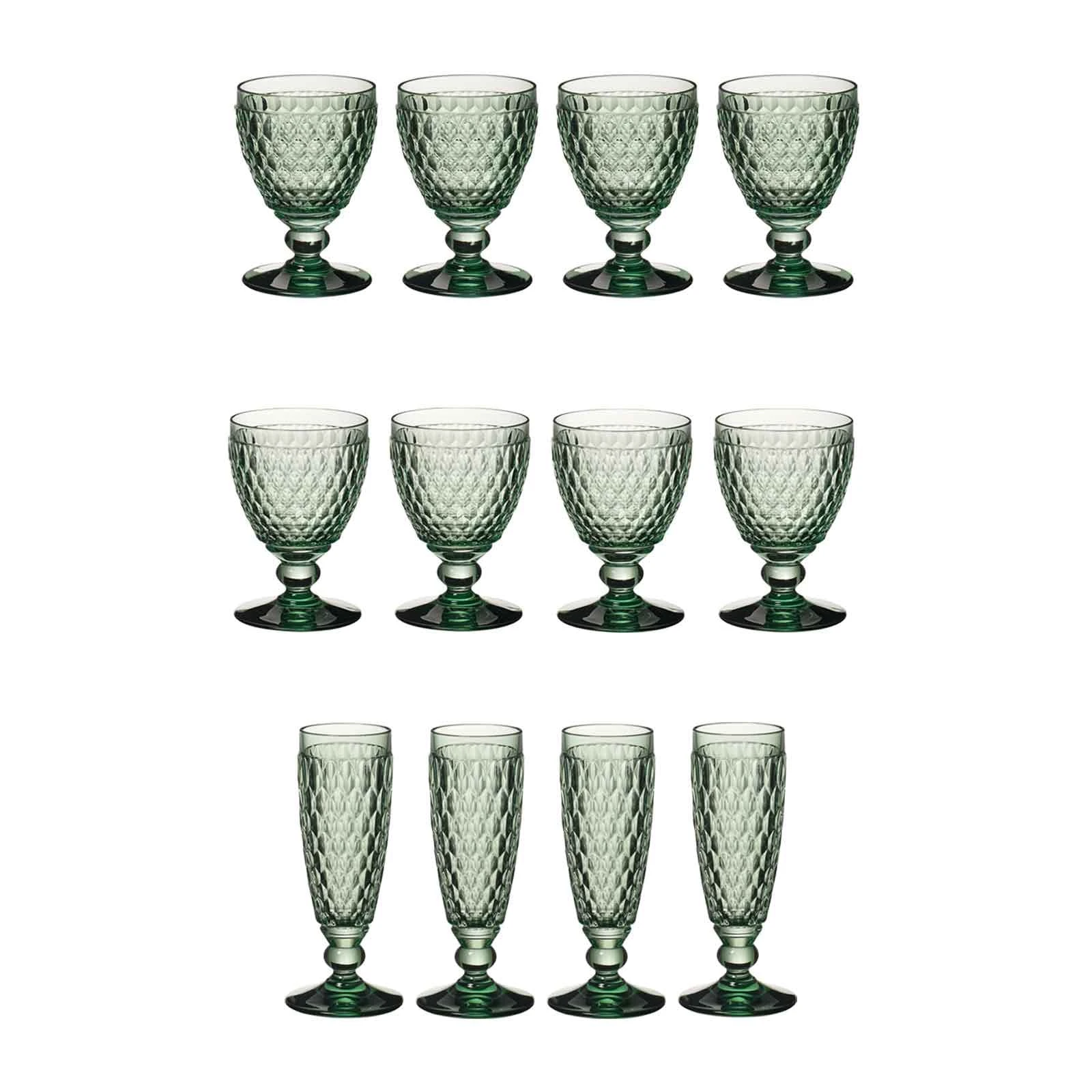 Villeroy & Boch Boston Coloured Weißwein- & Sektgläser Set 12er Set Smoke 4 Villeroy & Boch Boston Coloured Weißwein- & Sektgläser Set 12er Set Smoke – Bild 4