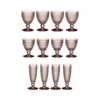 Villeroy & Boch Boston Coloured Wein- & Sektgläser 12er Set Rosa