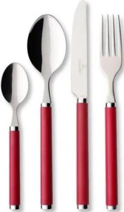 Villeroy & Boch Play! Red Roses Tafelbesteck 24tlg.