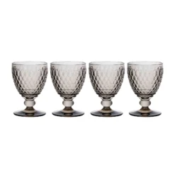 Villeroy & Boch Boston Coloured Rotweinglas 310 Ml Smoke 4er Set