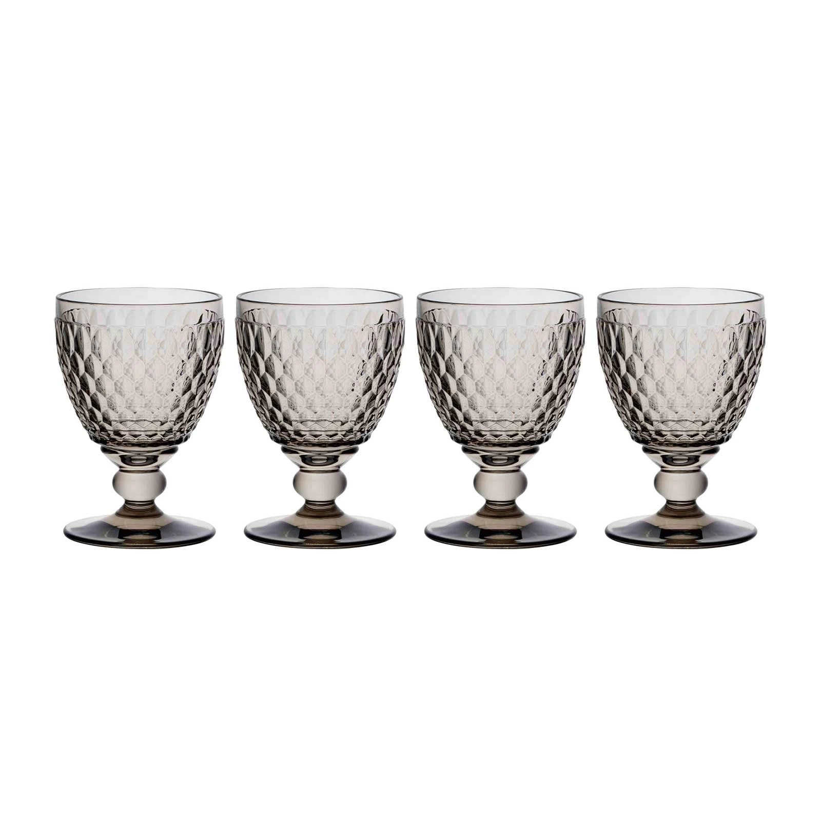 Villeroy & Boch Boston Coloured Rotweinglas 310 Ml Smoke 4er Set 1 Villeroy & Boch Boston Coloured Rotweinglas 310 Ml Smoke 4er Set