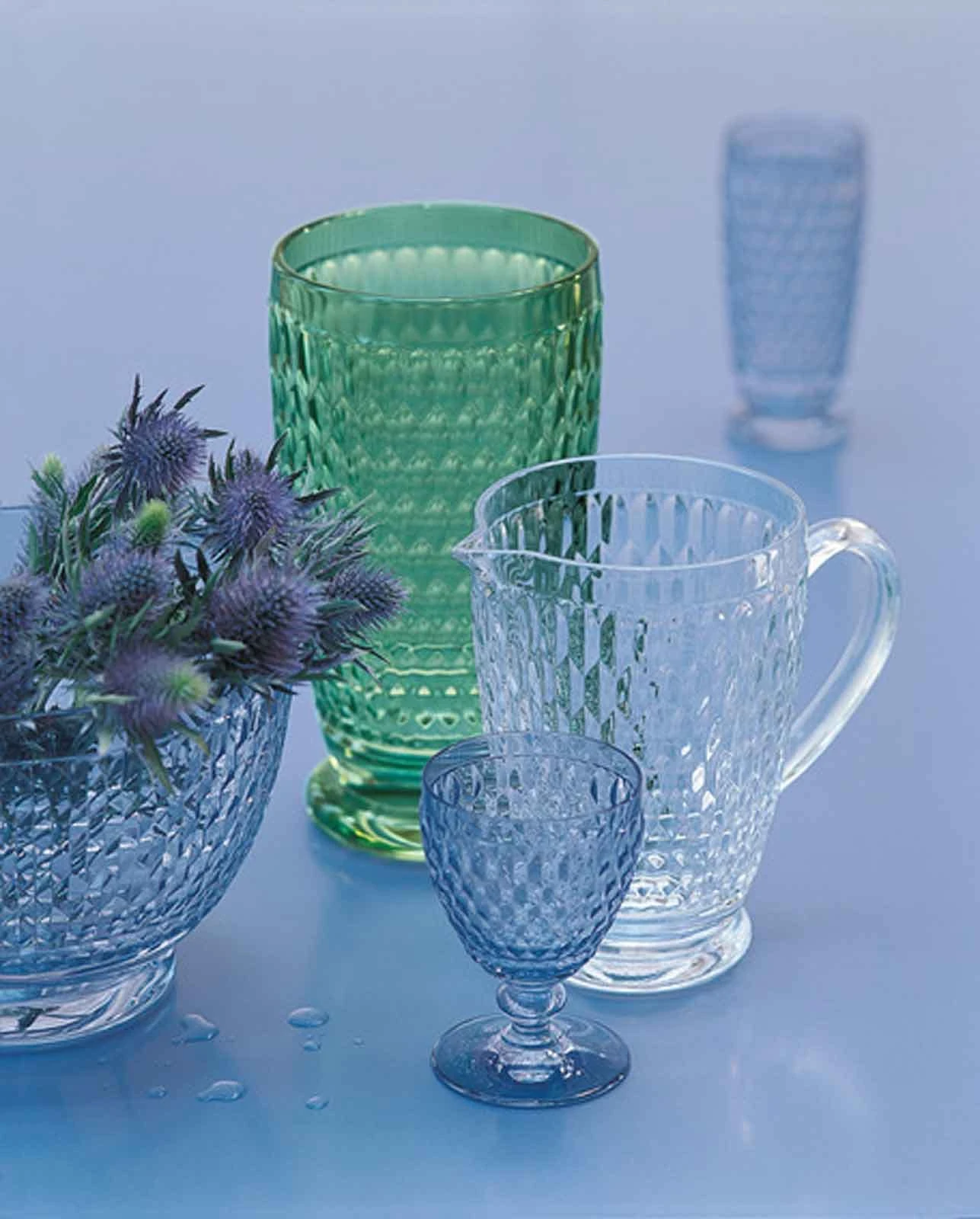 Villeroy & Boch Boston Coloured Weißwein- & Sektgläser Set 12er Set Blau 7 Villeroy & Boch Boston Coloured Weißwein- & Sektgläser Set 12er Set Blau – Bild 7
