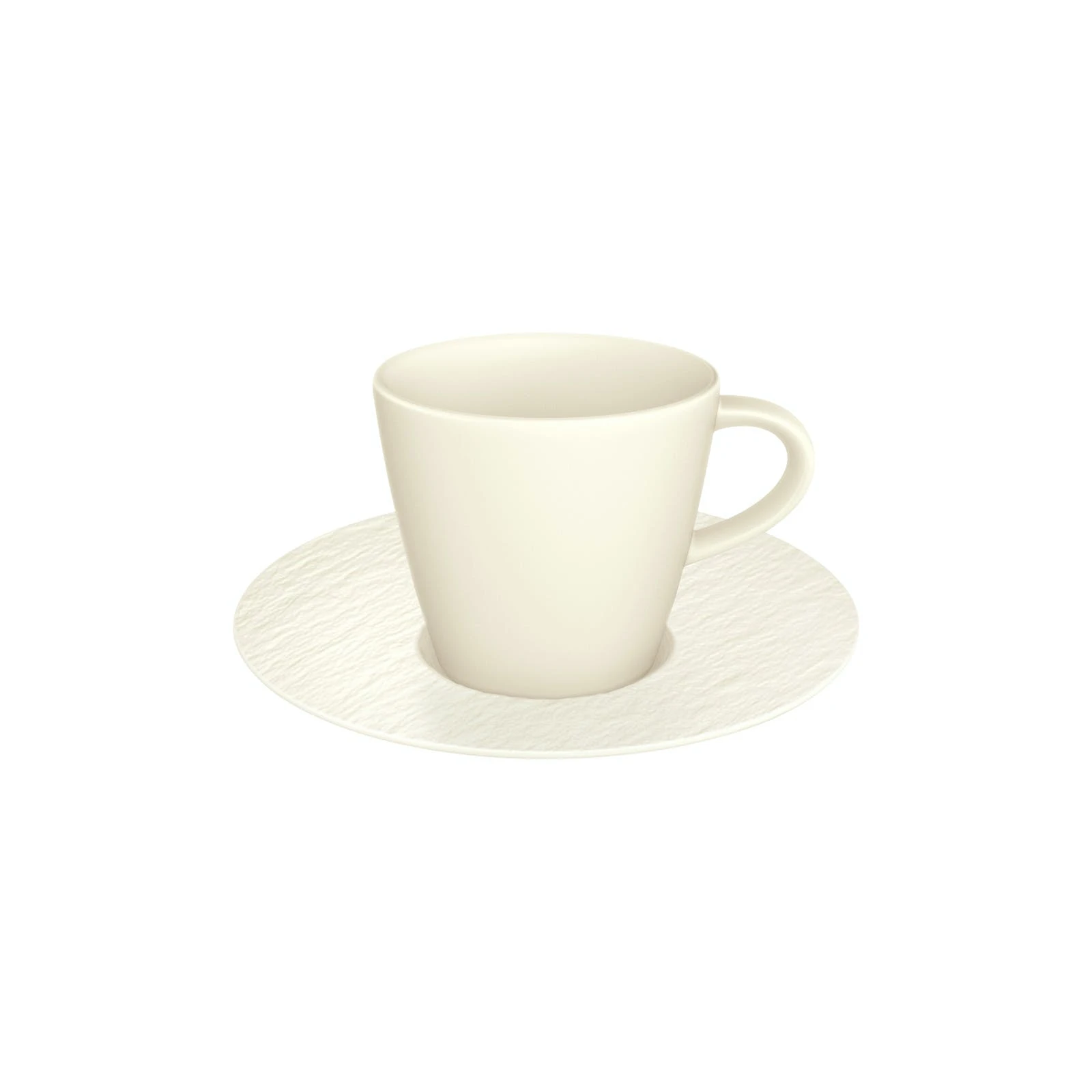 Villeroy & Boch Manufacture Rock Kaffeetasse Mit Untertasse Schwarz 4 Villeroy & Boch Manufacture Rock Kaffeetasse Mit Untertasse Schwarz – Bild 4