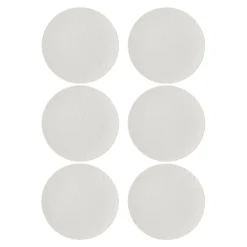 Villeroy & Boch Manufacture Rock Gourmetteller Weiß 32 Cm 6er Set