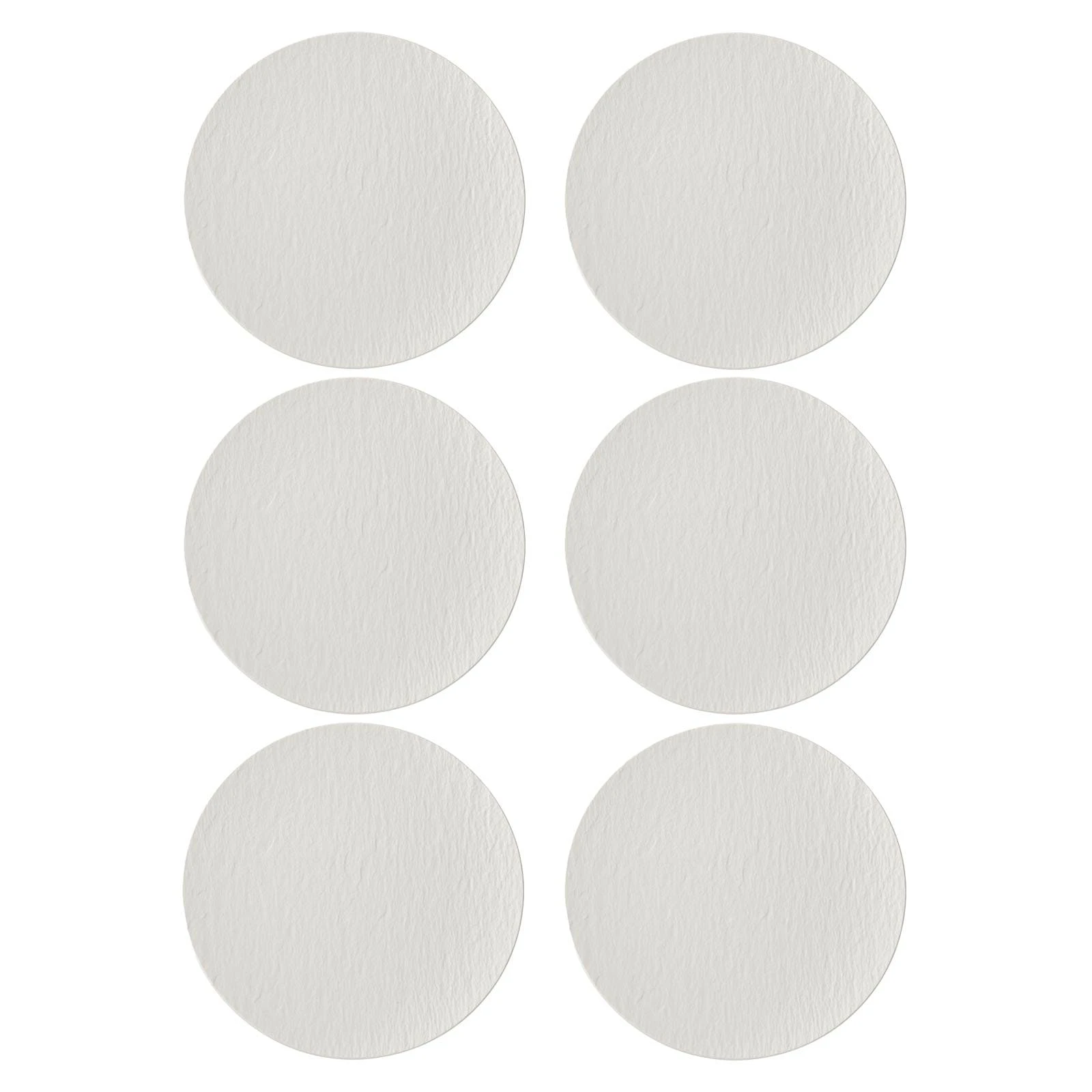 Villeroy & Boch Manufacture Rock Gourmetteller Weiß 32 Cm 6er Set 1 Villeroy & Boch Manufacture Rock Gourmetteller Weiß 32 Cm 6er Set