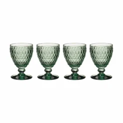 Villeroy & Boch Boston Coloured Weißweinglas 230 Ml Grün 4er Set