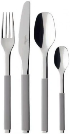 Villeroy & Boch S+ Taupe Tafelbesteck 24tlg.