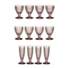 Villeroy & Boch Boston Coloured Weißwein- & Sektgläser Set 12er Set Rosa