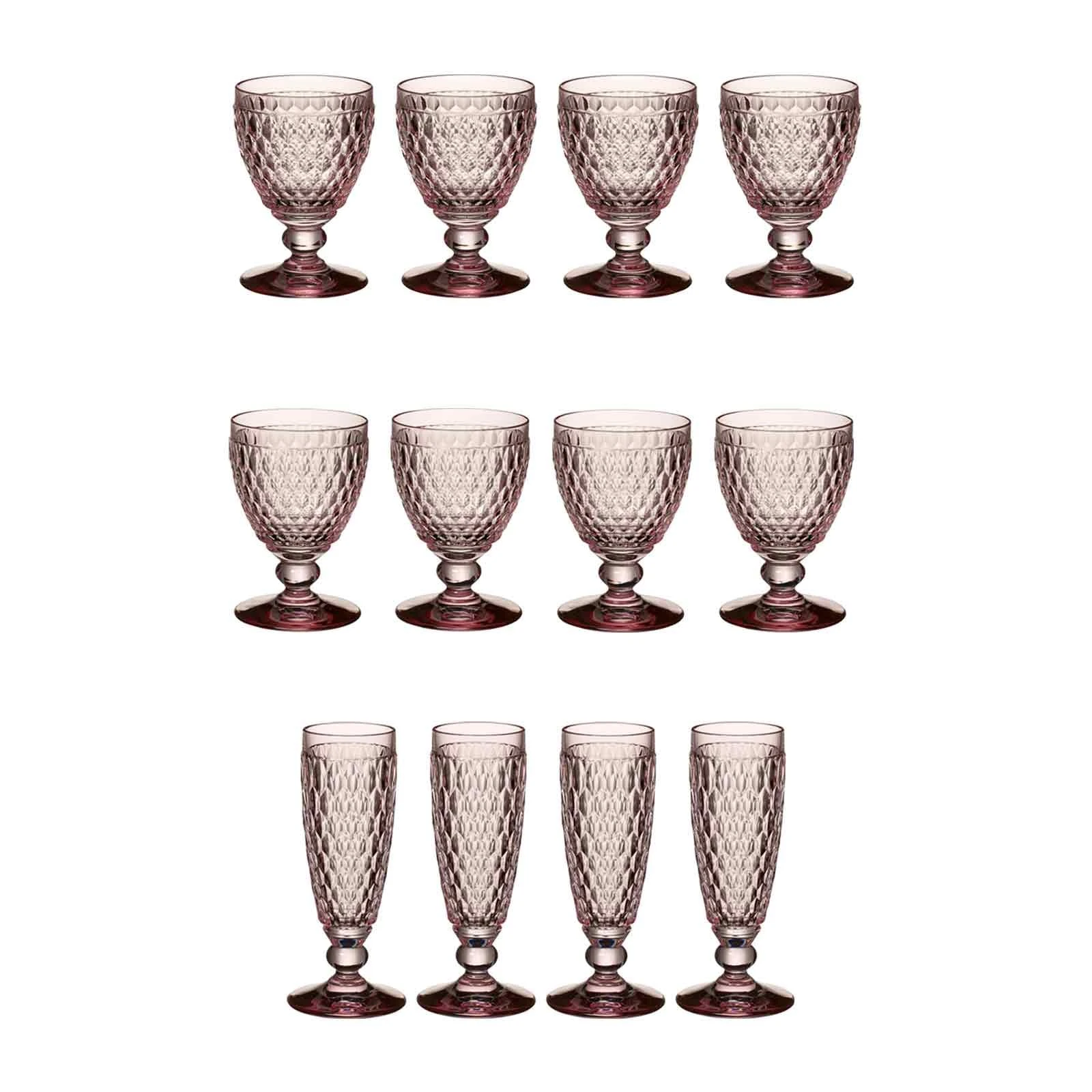 Villeroy & Boch Boston Coloured Weißwein- & Sektgläser Set 12er Set Blau 3 Villeroy & Boch Boston Coloured Weißwein- & Sektgläser Set 12er Set Blau – Bild 3