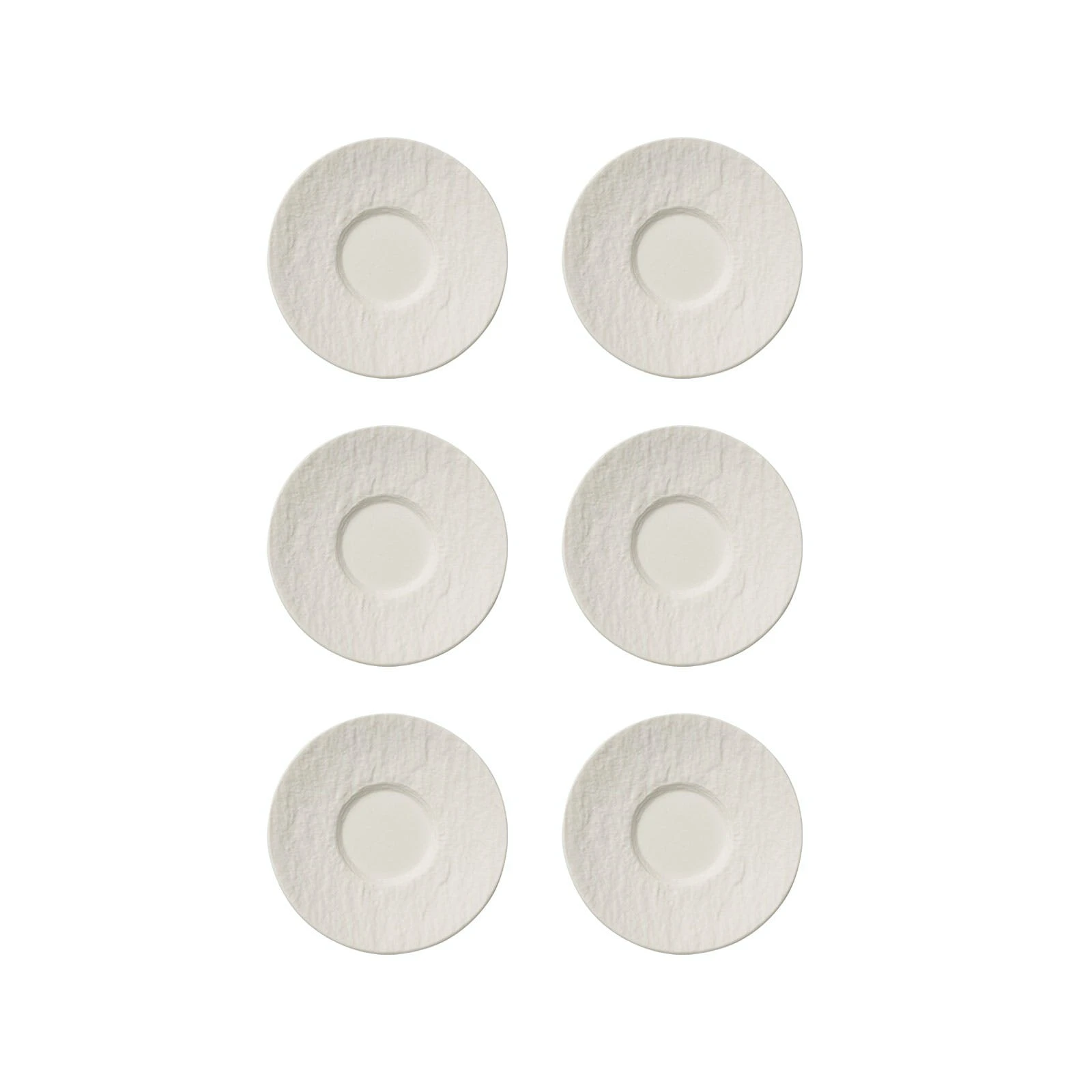 Villeroy & Boch Manufacture Rock Kaffeeuntertasse Weiß Ø 15,4 Cm 5 Villeroy & Boch Manufacture Rock Kaffeeuntertasse Weiß Ø 15,4 Cm – Bild 5
