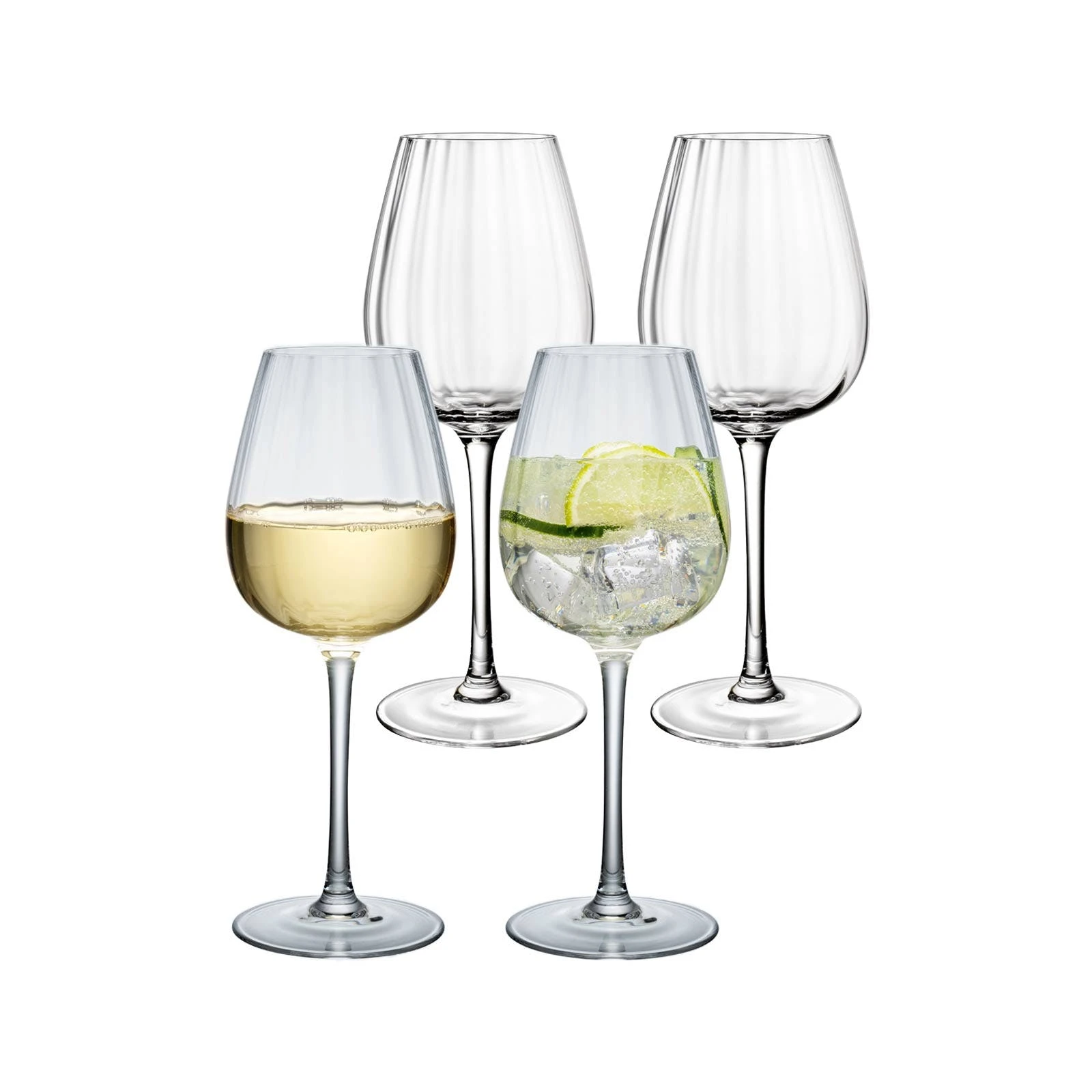 Villeroy & Boch Rose Garden Weißweinkelch 125 Ml 4er Set 1 Villeroy & Boch Rose Garden Weißweinkelch 125 Ml 4er Set
