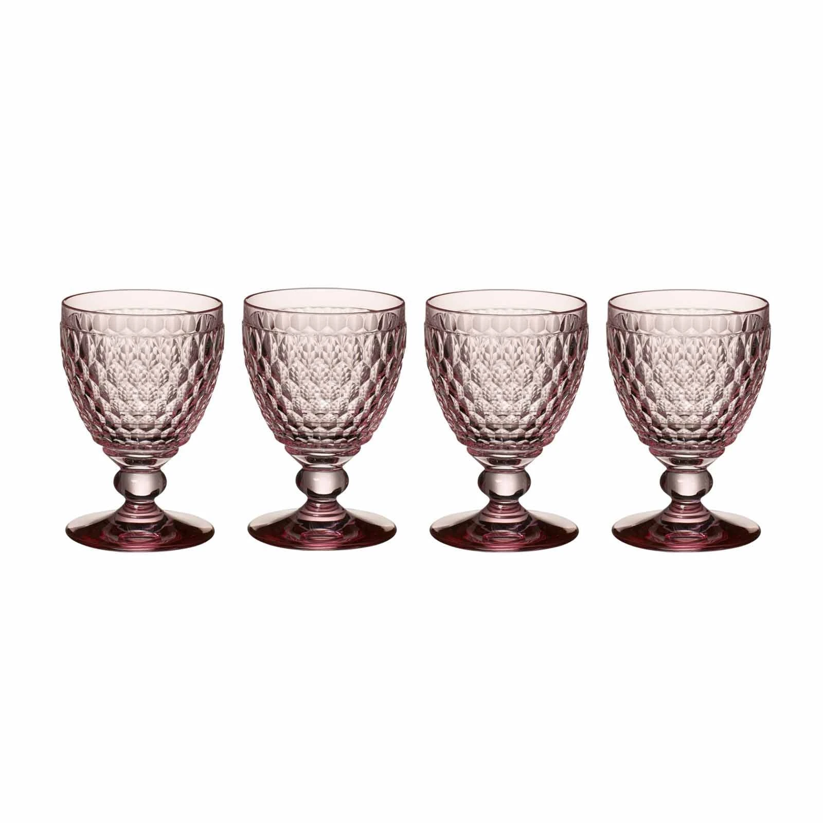Villeroy & Boch Boston Coloured Rotweinglas 310 Ml Rosa 4er Set 1 Villeroy & Boch Boston Coloured Rotweinglas 310 Ml Rosa 4er Set