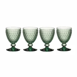 Villeroy & Boch Boston Coloured Rotweinglas 310 Ml Grün 4er Set