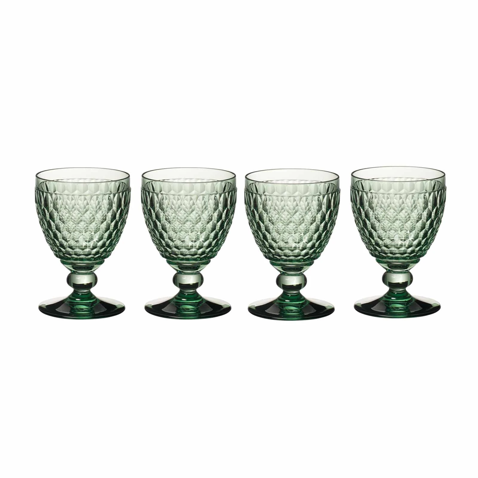 Villeroy & Boch Boston Coloured Rotweinglas 310 Ml Grün 4er Set 1 Villeroy & Boch Boston Coloured Rotweinglas 310 Ml Grün 4er Set