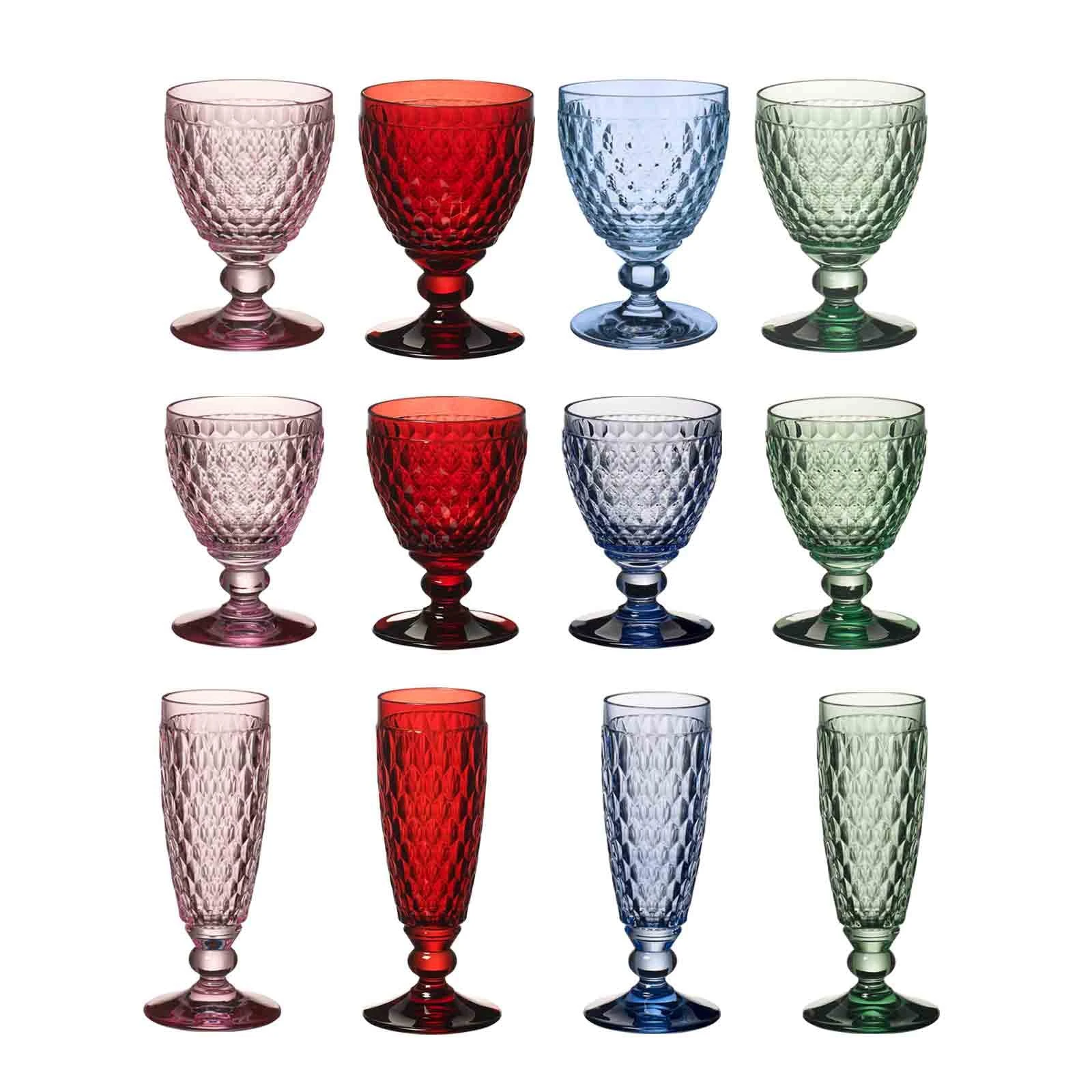 Villeroy & Boch Boston Coloured Wein- & Sektgläser 12er Set Blau 5 Villeroy & Boch Boston Coloured Wein- & Sektgläser 12er Set Blau – Bild 5