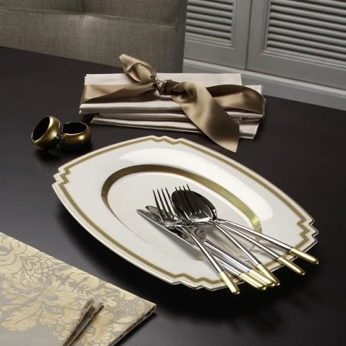 Villeroy & Boch Ella Teilvergoldet Tafelbesteck 24tlg. 7 Villeroy & Boch Ella Teilvergoldet Tafelbesteck 24tlg. – Bild 7