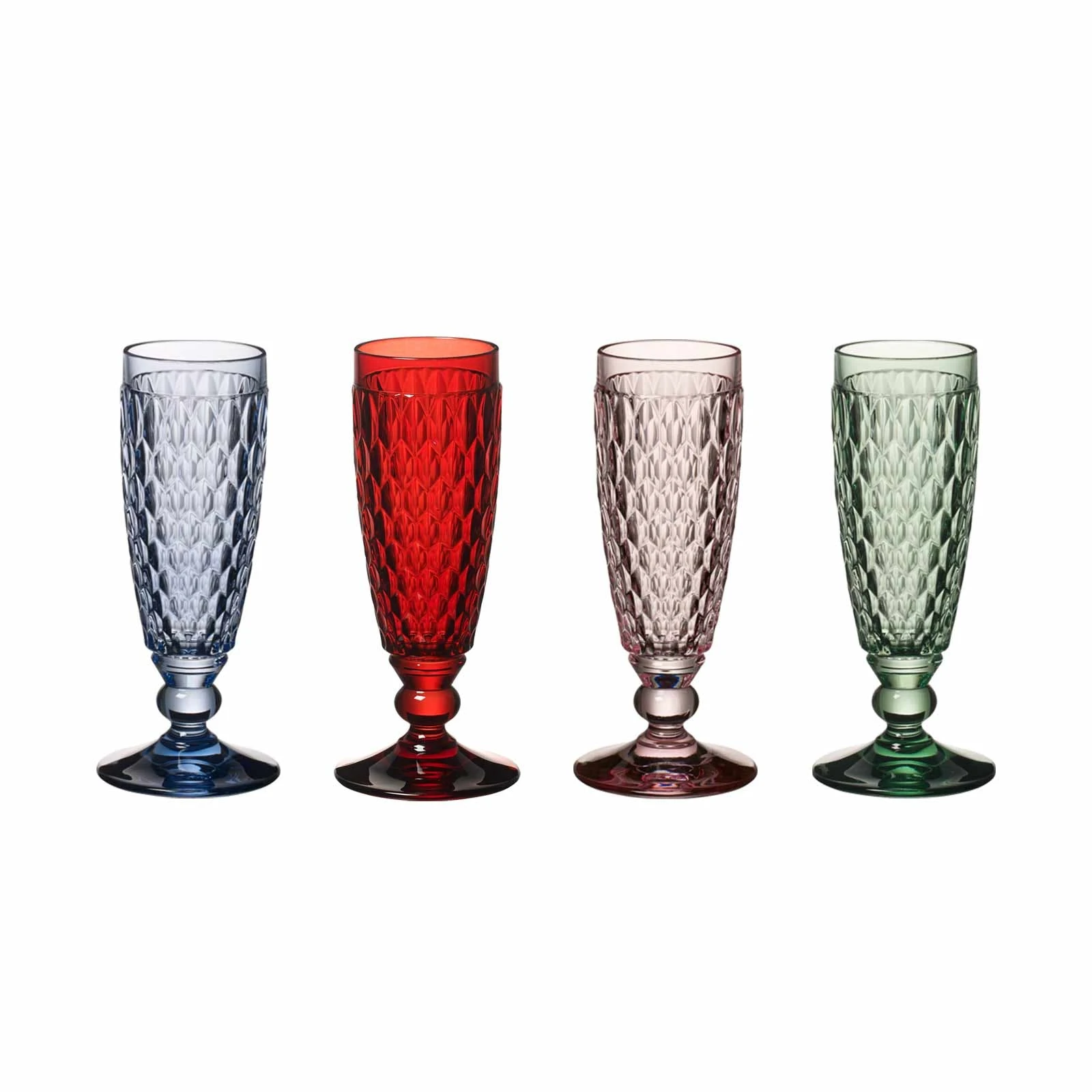 Villeroy & Boch Boston Coloured Sektglas 145 Ml Rosa 4er Set 2 Villeroy & Boch Boston Coloured Sektglas 145 Ml Rosa 4er Set – Bild 2