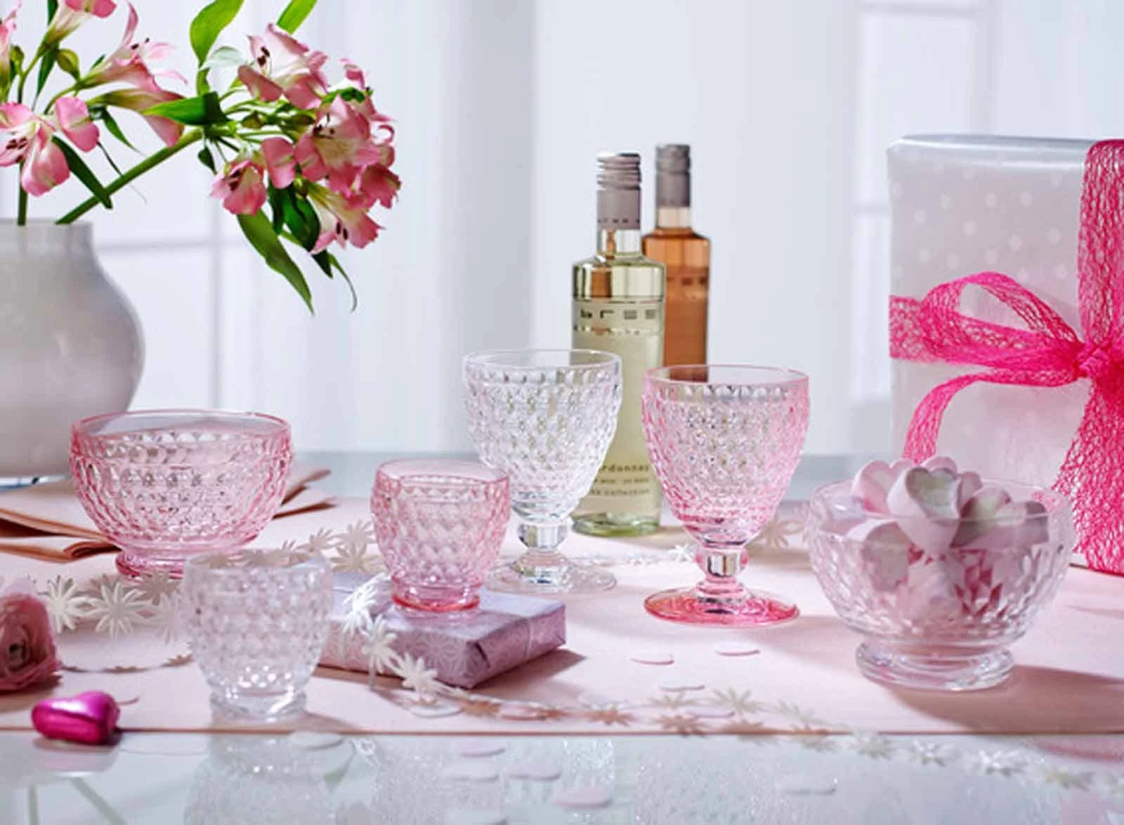 Villeroy & Boch Boston Coloured Weißweinglas 230 Ml Rosa 4er Set 7 Villeroy & Boch Boston Coloured Weißweinglas 230 Ml Rosa 4er Set – Bild 7