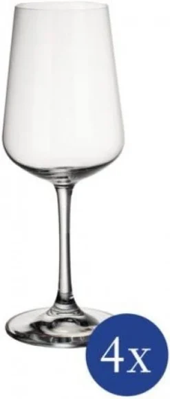 Villeroy & Boch Ovid Weissweinglas Set 4tlg. Je 21,4cm 380ml